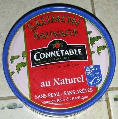 Saumon sauvage au naturel - Produit - fr