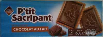 P'tit Sacripant Petits Beurre Chocolat au Lait - Produit - fr