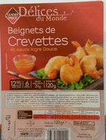 Beignets de Crevettes et Sauce Aigre Douce - Produit - fr