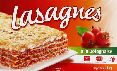 Lasagnes à la Bolognaise - Produit - fr