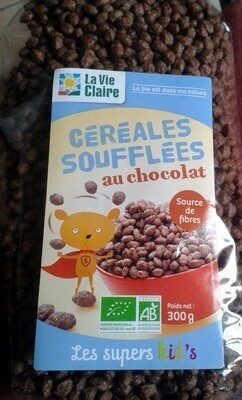 Céréales soufflées au chocolat - Produit - fr