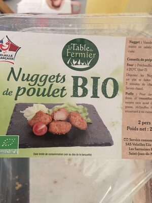 Nuggets de poulet bio - Produit - fr