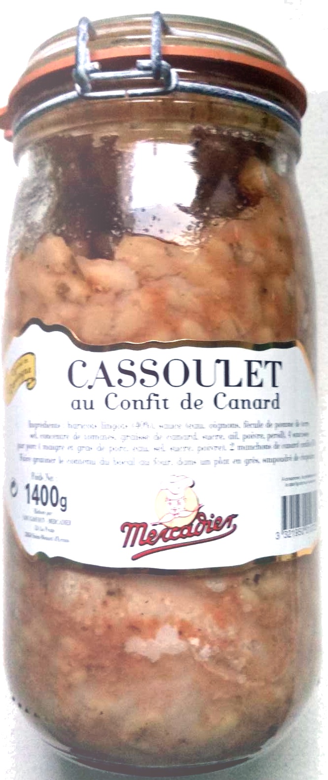 Cassoulet au confit de canard - Produit - fr