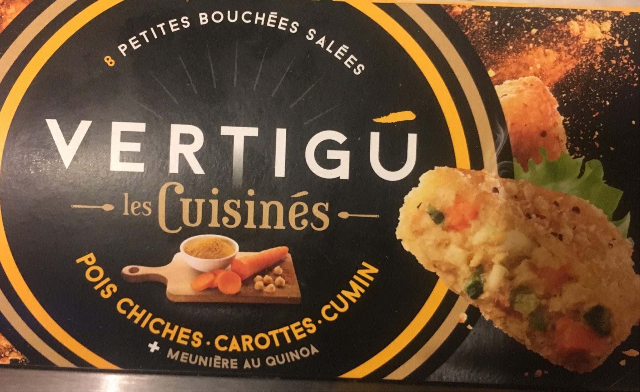 Les cuisinés pois chiches carottes cum - Produit - fr