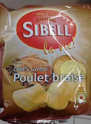 Chips saveur Poulet braisé - Produit - fr