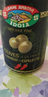 Olive à la farce de piment d'Espelette - Produit