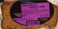 Pain d'Épices Figues et Noix "Spécial Foie Gras" - Produit