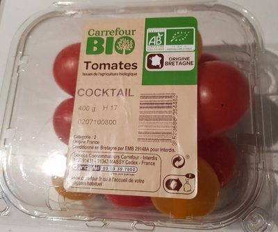 Tomates cocktail bio - Produit - fr