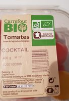Tomates cocktail bio - Ingrédients - fr