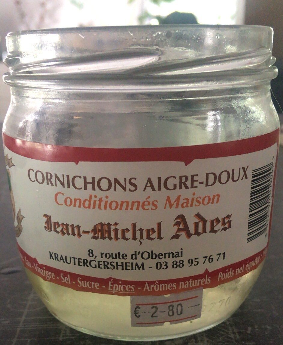 Cornichons aigre-doux - Produit - fr