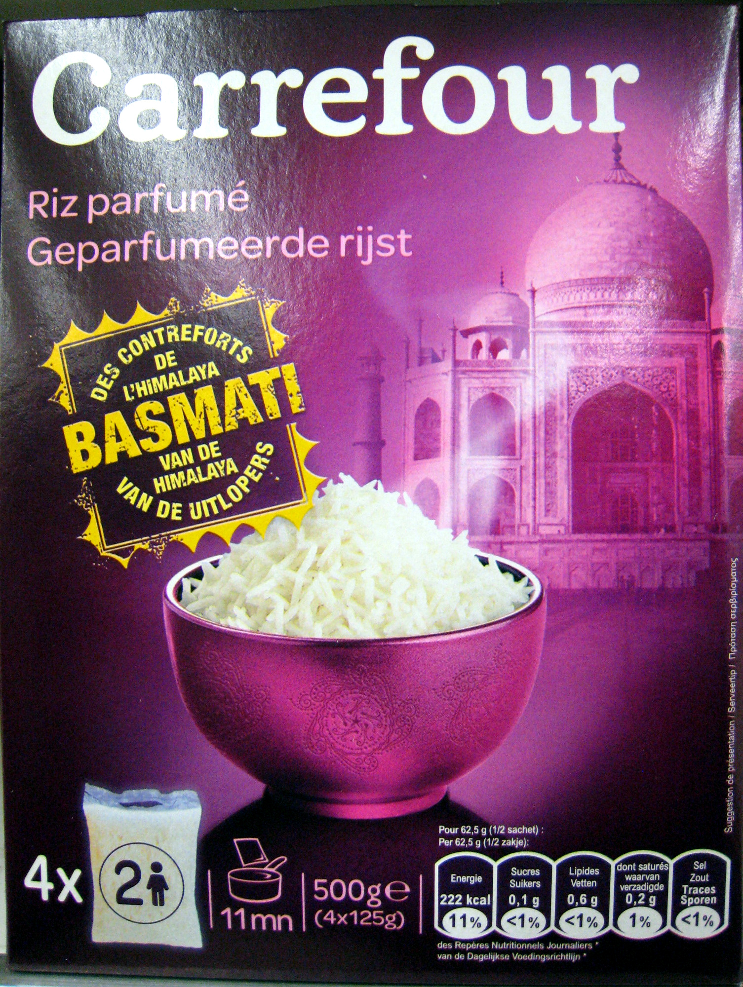 Riz parfumé Basmati Carrefour - Produit - fr