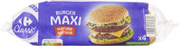 Burger maxi nature - Produit - fr