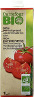 100 % Pur fruit pressé, Jus de tomate bio salé à 3 g/l - Produit - fr