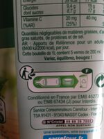 100% pur jus jus d'orange sans pulpe - Instruction de recyclage et/ou informations d'emballage - fr