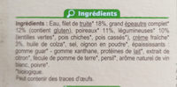 Filet de truite à la fondue de poireaux - Ingrédients - fr