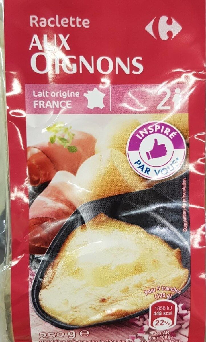 Raclette aux oignons - Produit - fr