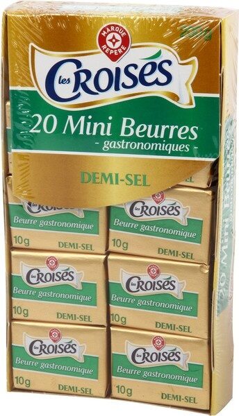 Mini beurres demi-sel x 20 - Produit - fr