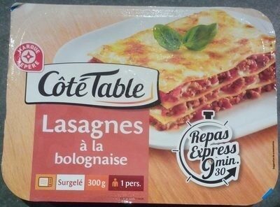 Lasagnes à la bolognaise - Produit - fr