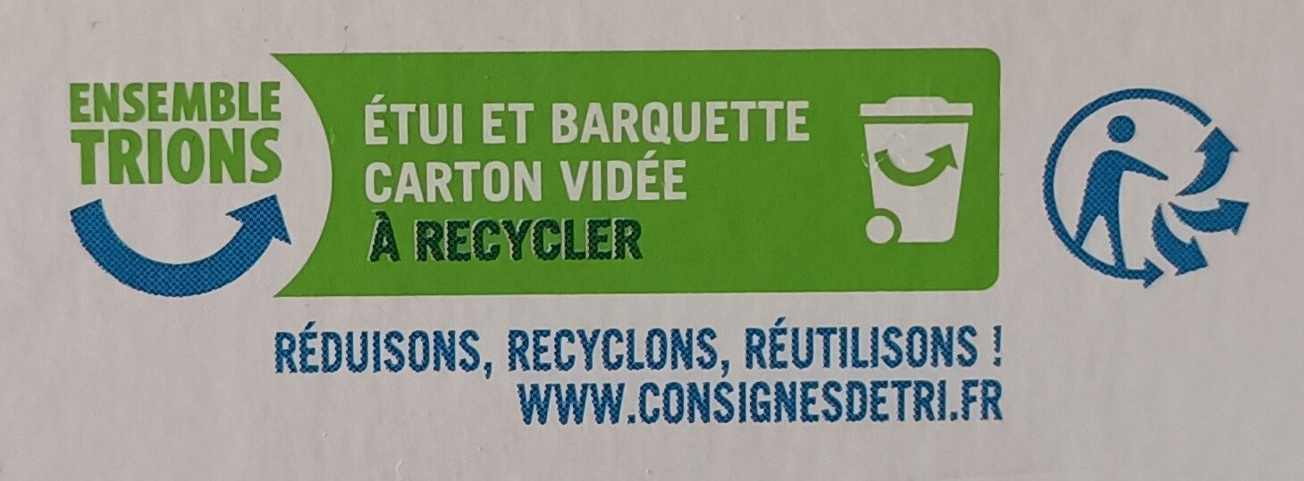 Lasagnes à la bolognaise - Instruction de recyclage et/ou informations d'emballage - fr