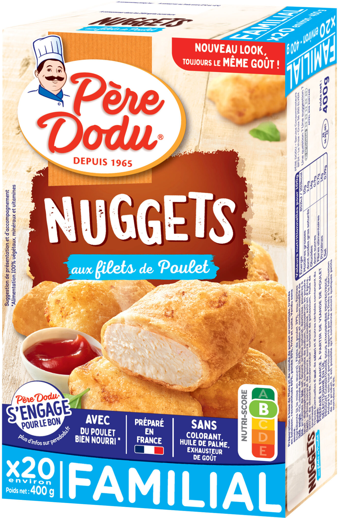 Nuggets aux filets de poulet - Produit - fr