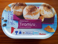Glace façon Tiramisu morceaux de biscuits - Produit - fr