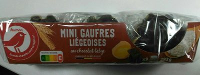 Mini gaufres liégeoises au chocolat - Produit - fr