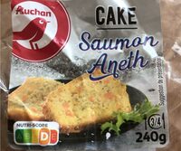 Cake saumon aneth - Produit - fr