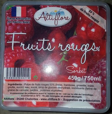 Fruit rouge - Produit - fr