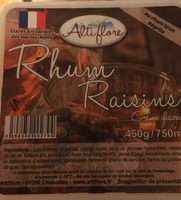 Glace rhum raisin - Produit - fr