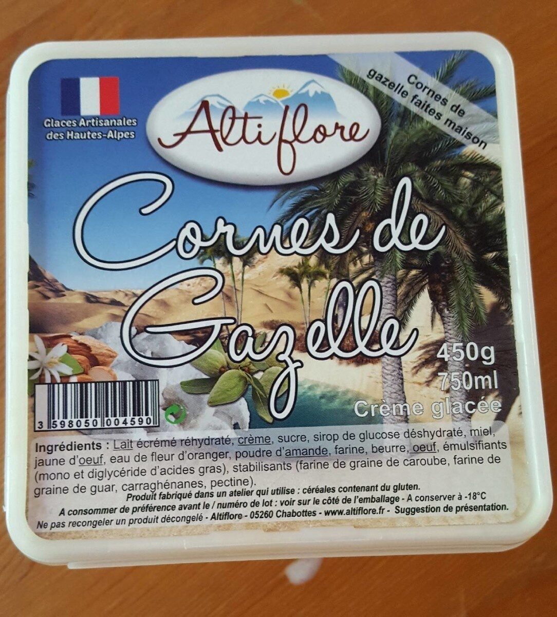 Crème glacée Cornes de Gazelle - Produit - fr