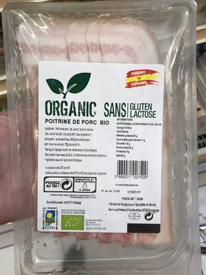 Poitrine de porc bio - Produit - fr
