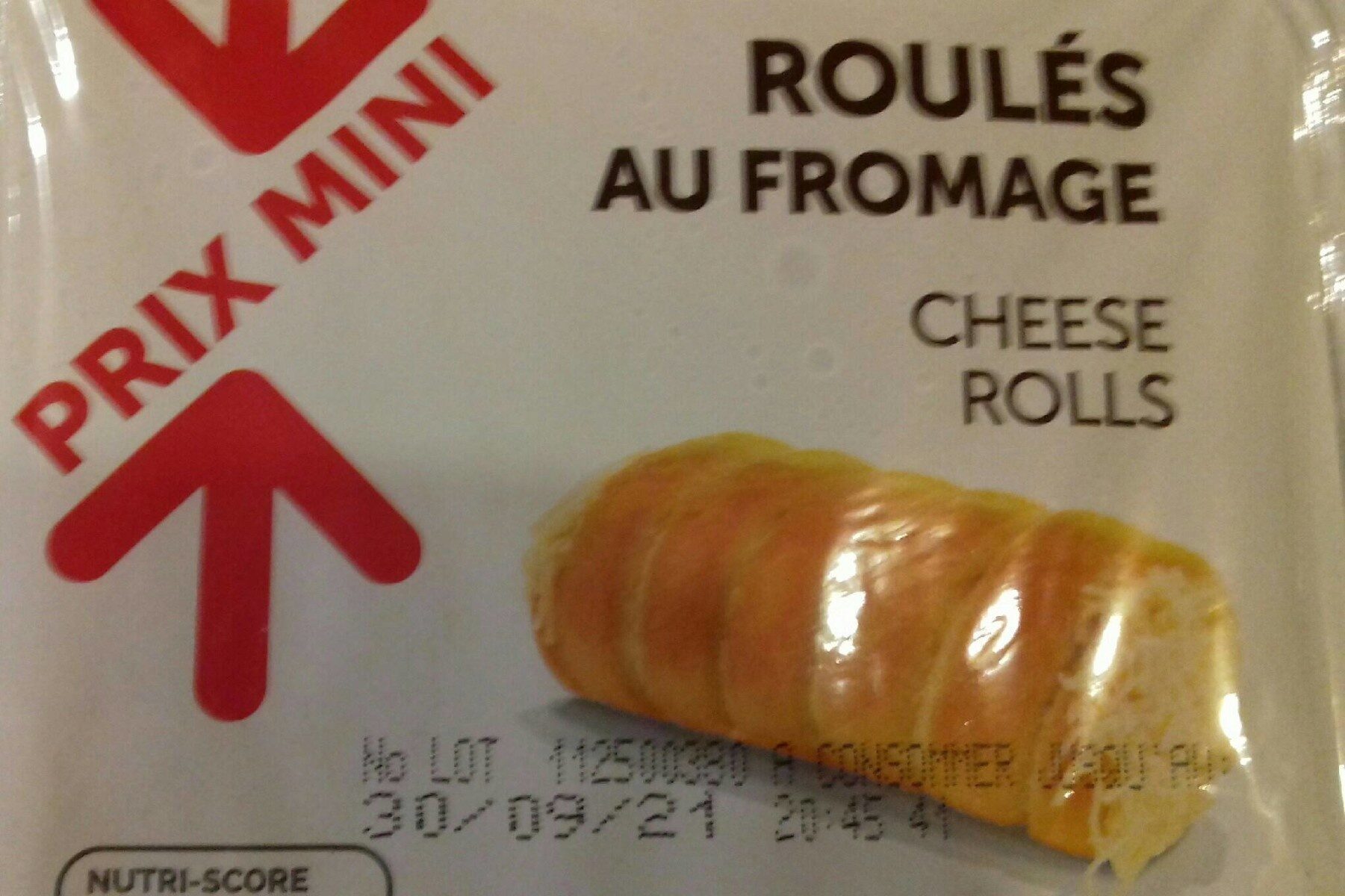 Roulés au fromage - Produit - fr