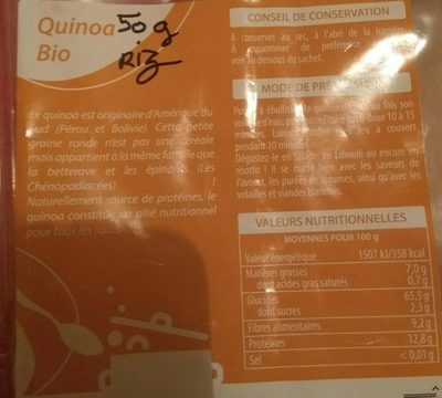 Quinoa - Ingrédients - fr