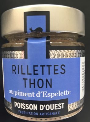 Rillettes Thon au Piment d’Espelette - Produit - fr