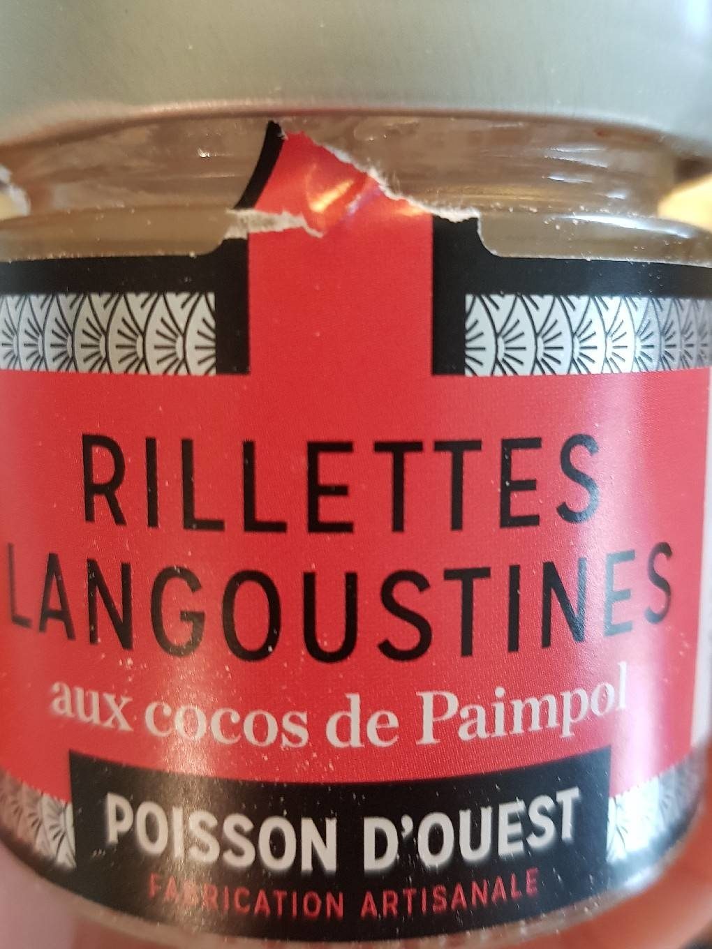 Rillettes langoustines aux cocos de Paimpol - Produit - fr