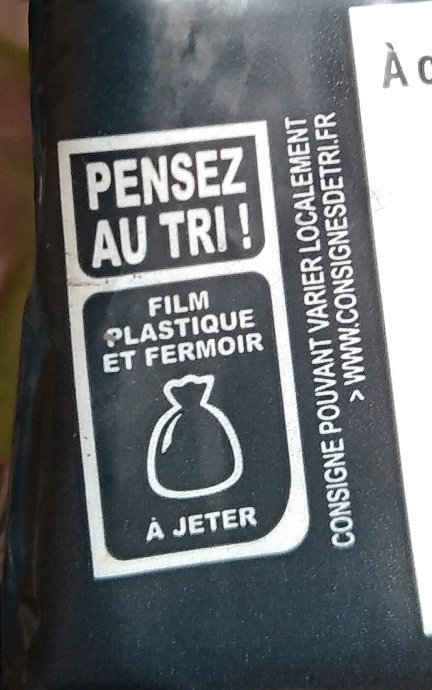 Pain De Mie Bio - Instruction de recyclage et/ou informations d'emballage - fr