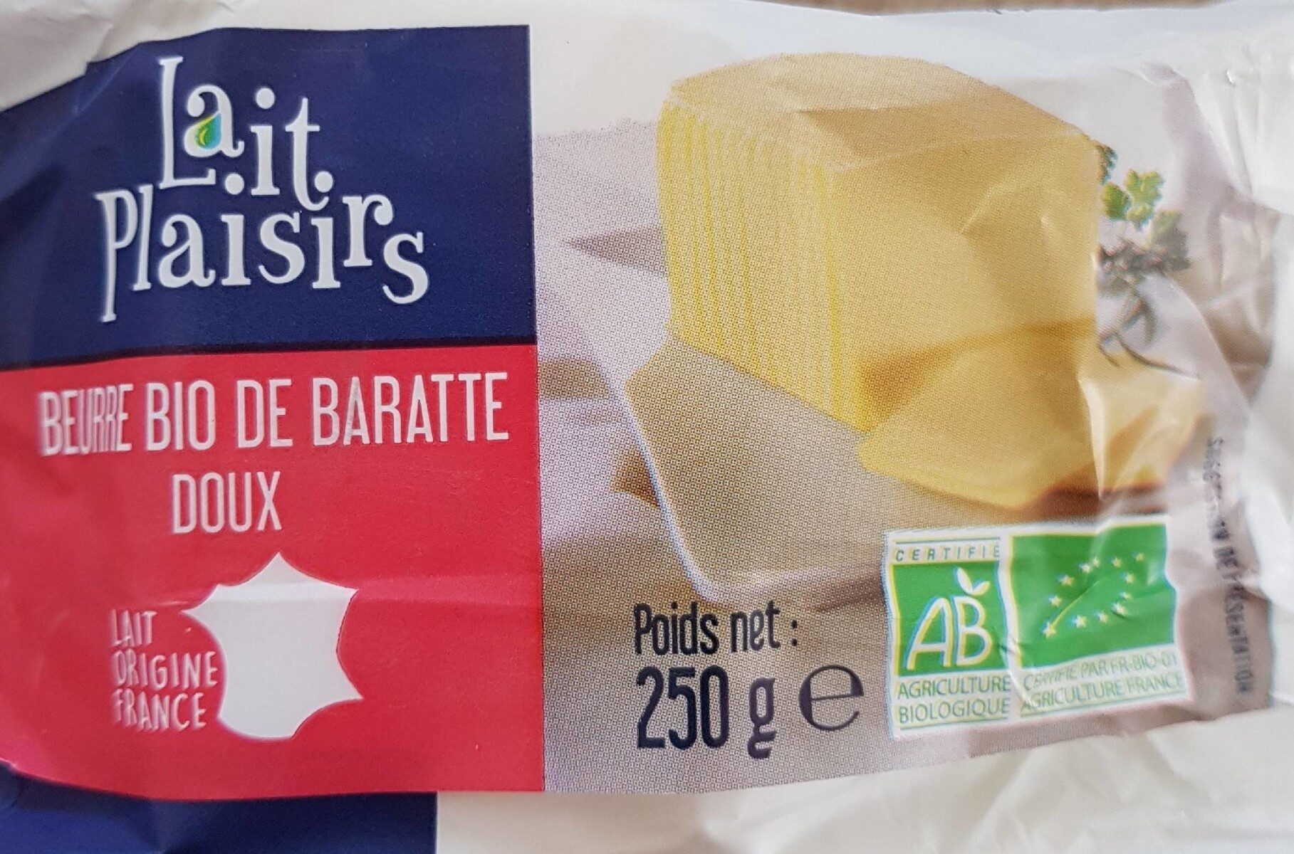 Beurre de Baratte doux - Produit - fr