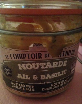 Moutarde ail&basilic - Produit - fr