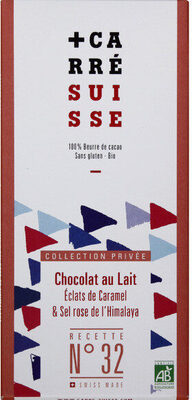 Chocolat au lait caramel bio recette N°32 - Produit - fr