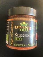 Sauce tomate divin bio - Produit - fr