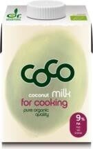 Bio Coco coconut milk for cooking pure - Produit