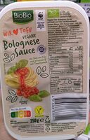 Tofu-Bolognese Sauce vegan * 12.21 - Produit - de