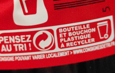 Coca Cola gout original - Instruction de recyclage et/ou informations d'emballage - fr