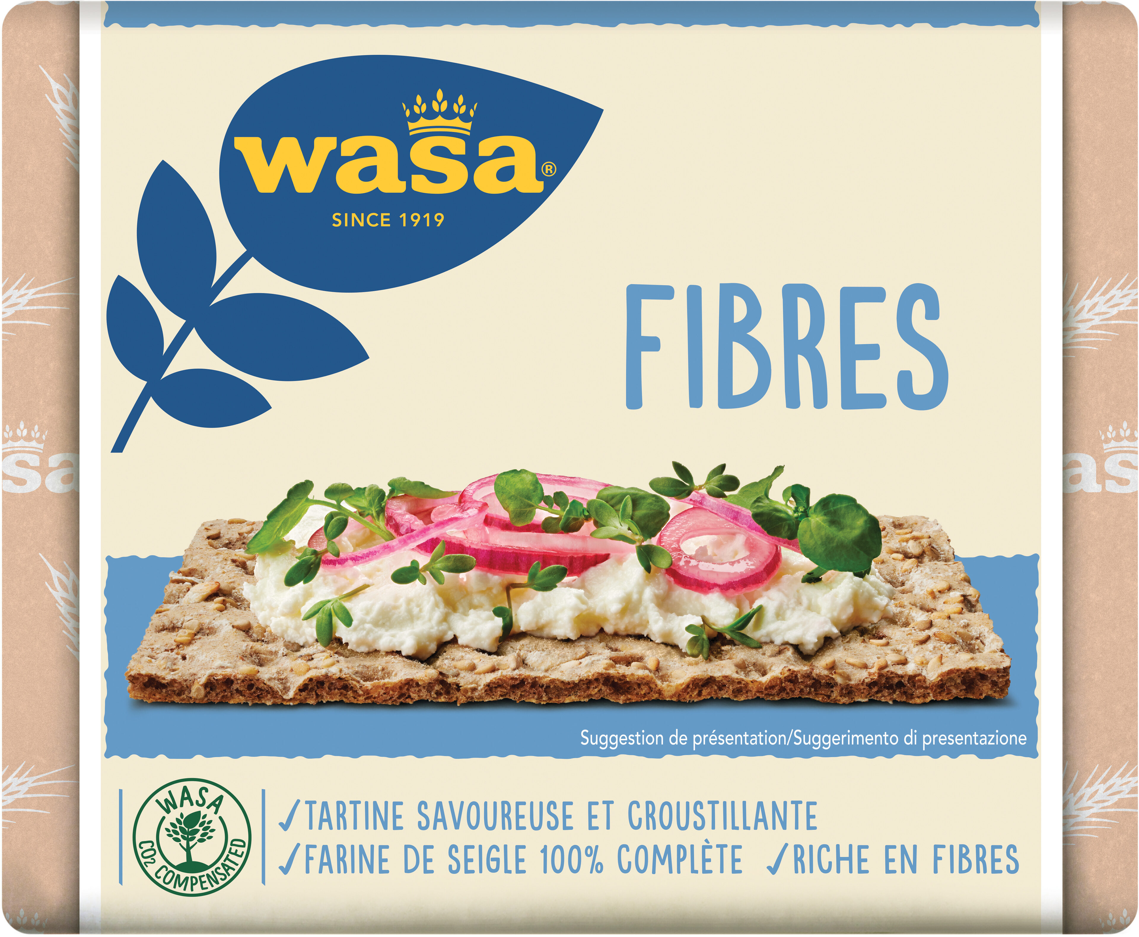 Wasa tartine croustillante fibres 230g - Produit - fr