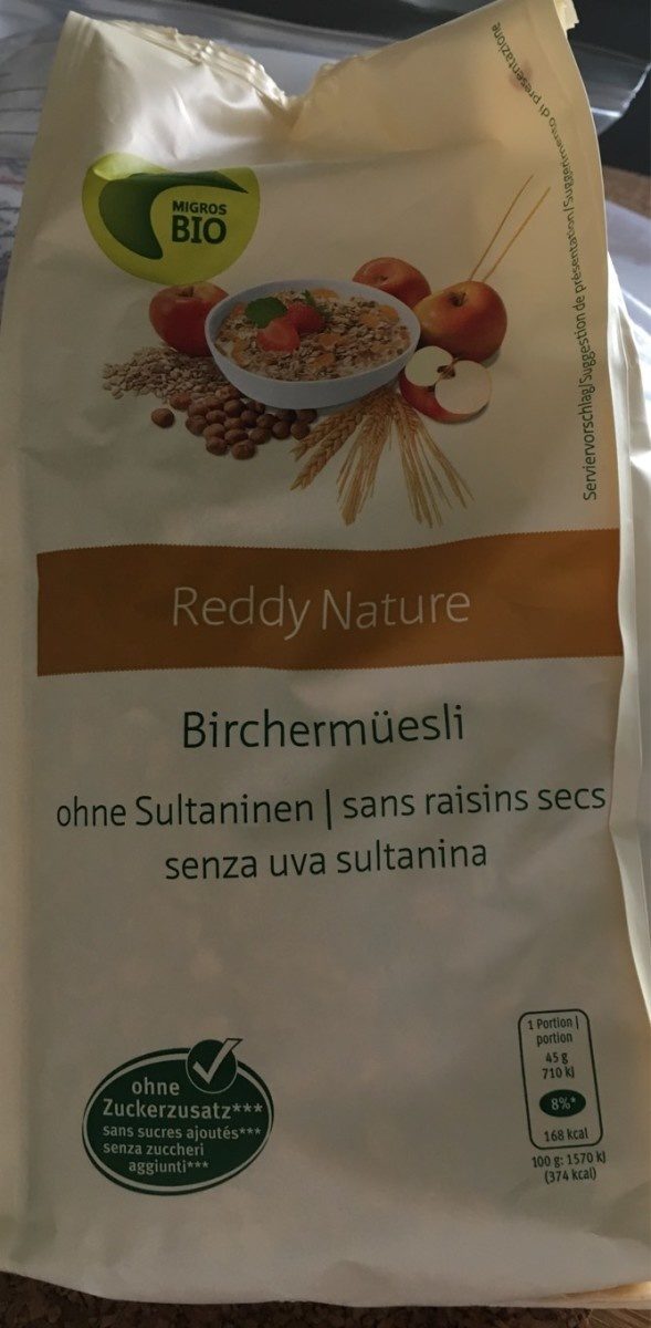 Birchermüesli Reddy Nature - Produit - fr