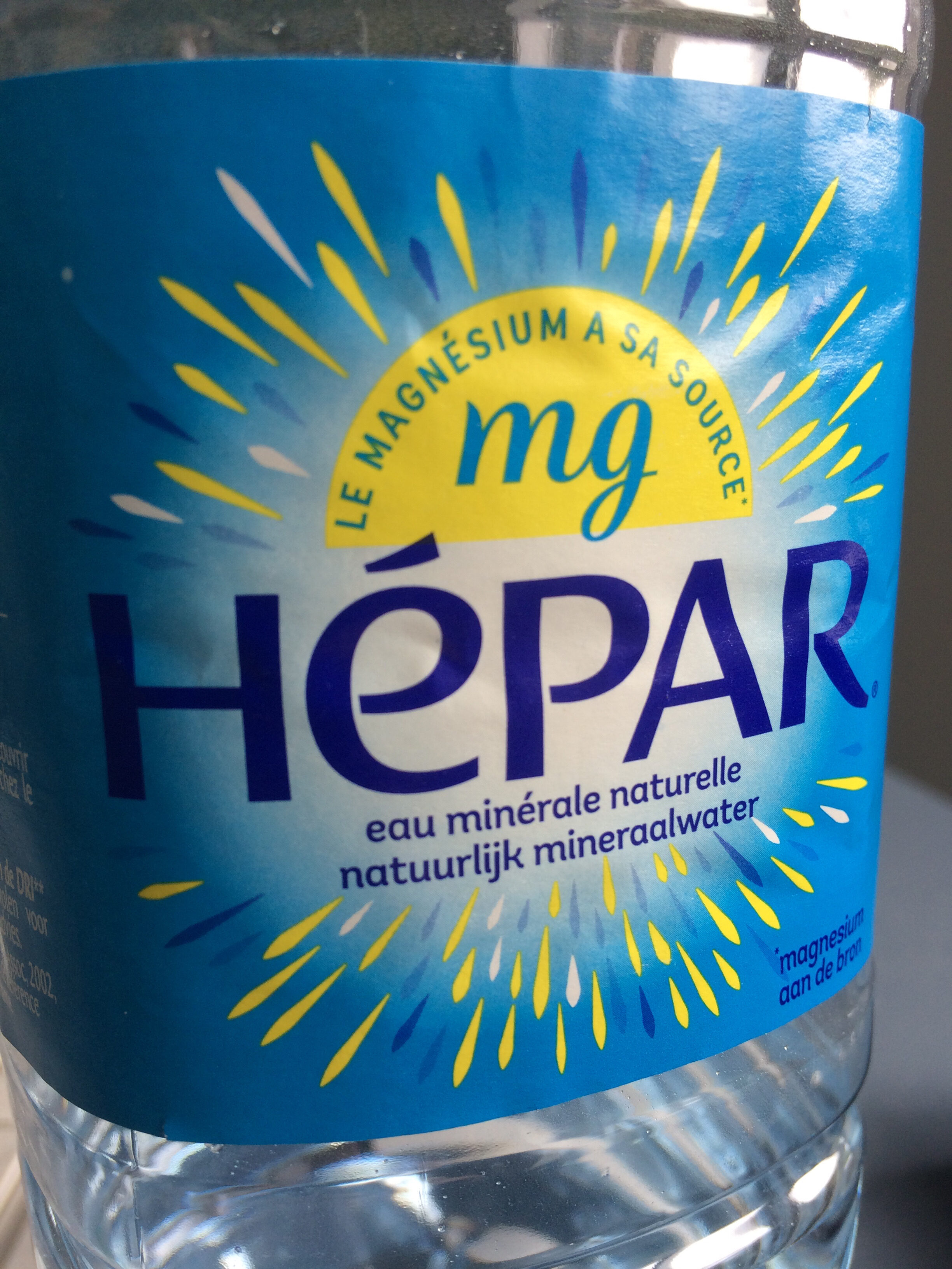 HEPAR eau minérale naturelle - Ingrédients - fr