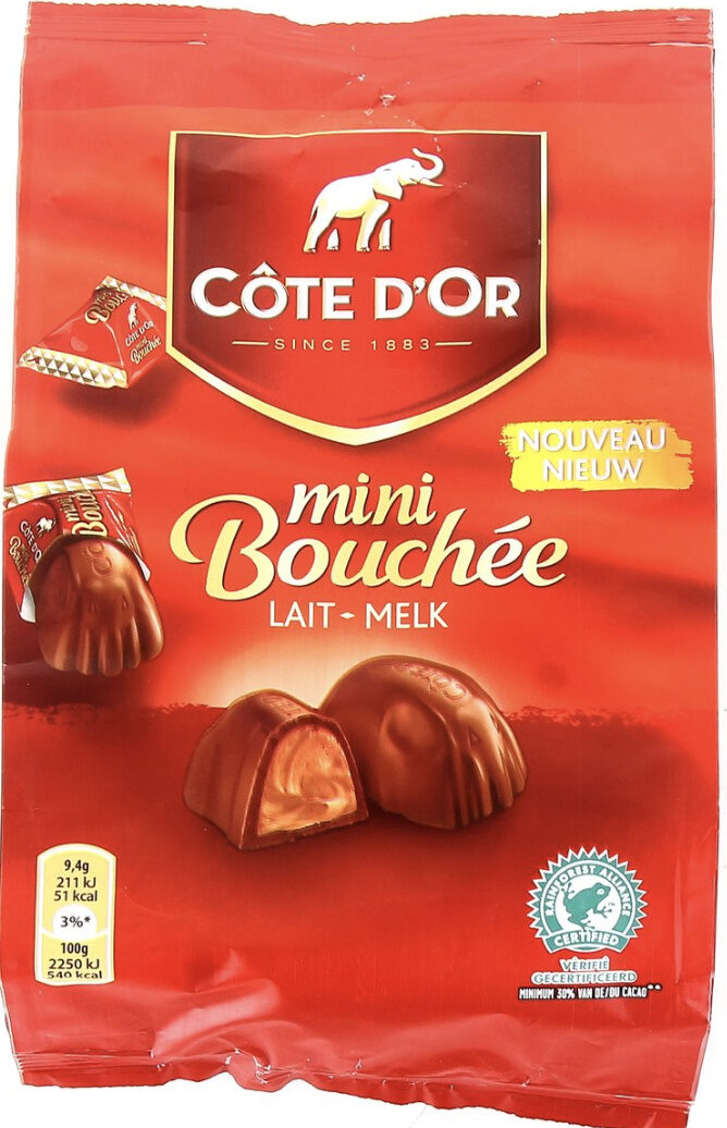 Mini Bouchée - Lait - Produit - fr