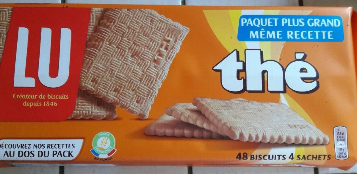 Thé - Biscuits - Produit - fr