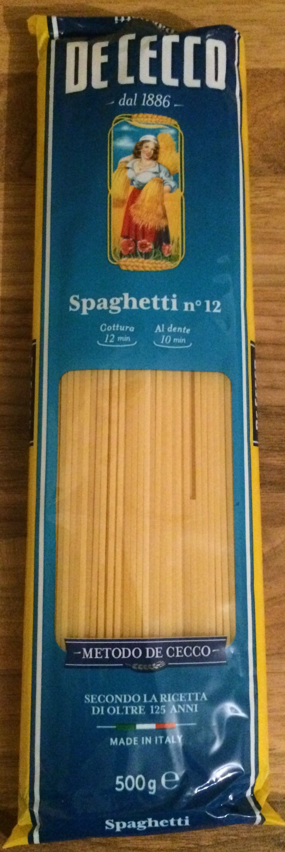 Nudeln Spaghetti n°12 - Produit - fr