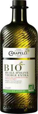 Huile d'olive vierge extra Bio Classico 25 CL - Produit - fr
